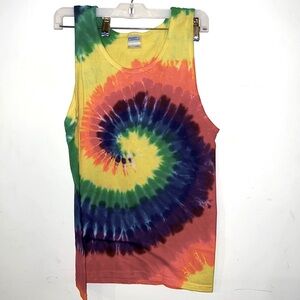 Port & Company Tye Dyed Tank Sz Small